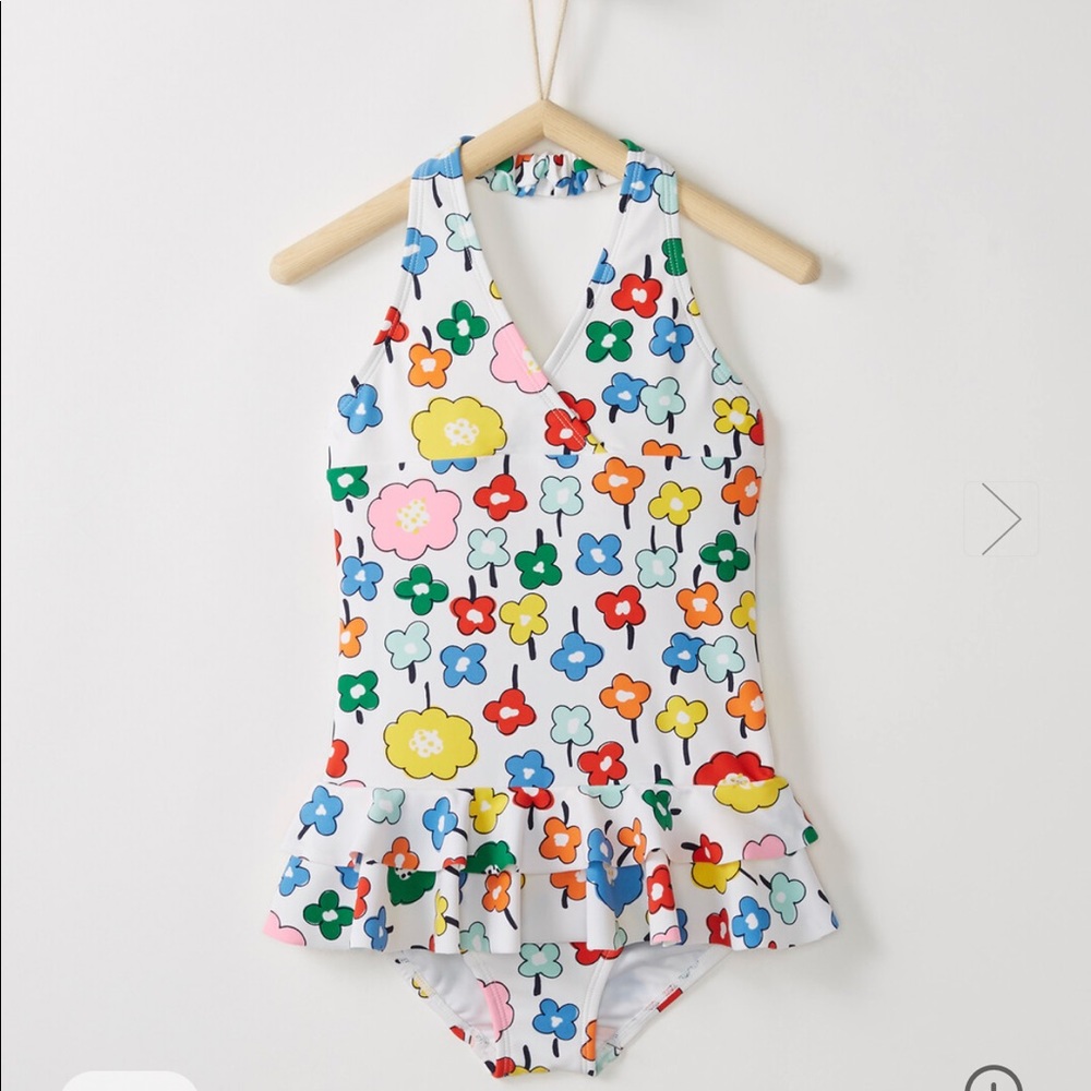 NWT Hanna Andersson floral onepiece swimsuit